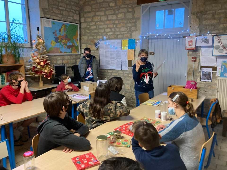 Collège Savio Atelier de Noël