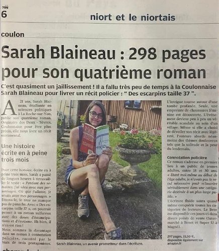 Livres de Sarah Blaineau