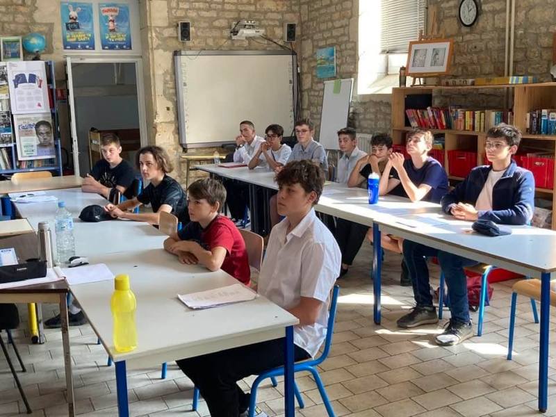 Intervenante cours EMC à Savio