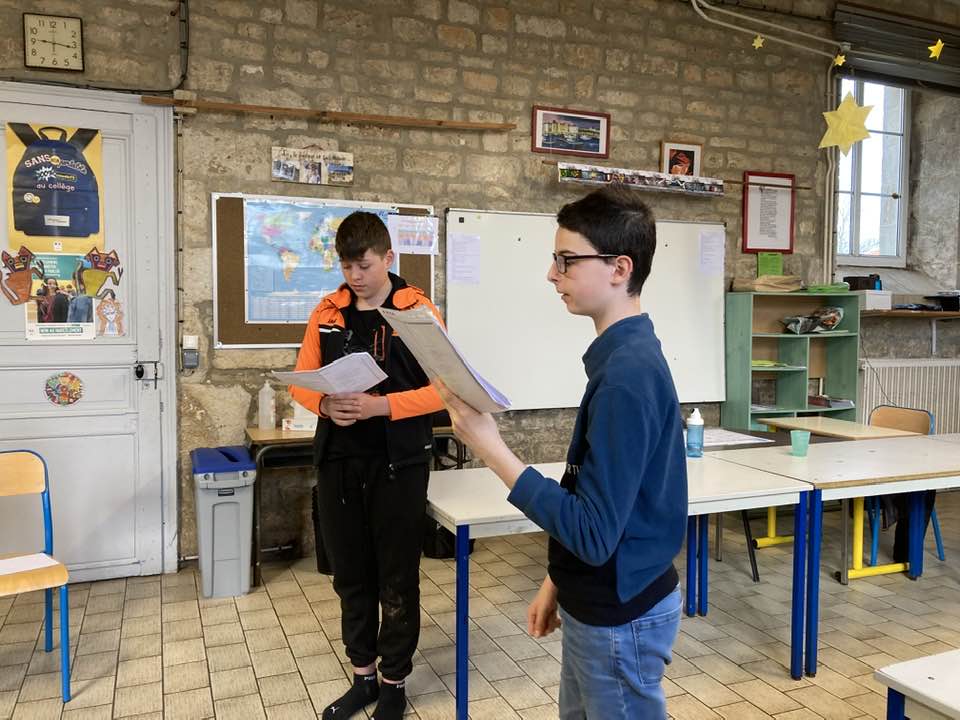 Atelier théâtre avec Pierre Moulias