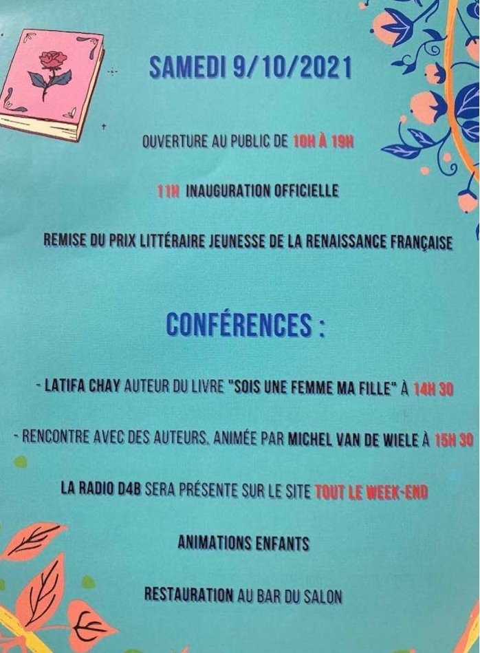 conférences salon du livre